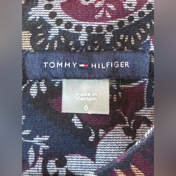 Tommy Hilfiger Paisley Print Dress Womens size 6 - Picture 10 of 10